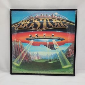 Boston Don't Look Back Framed Vinyl Cover